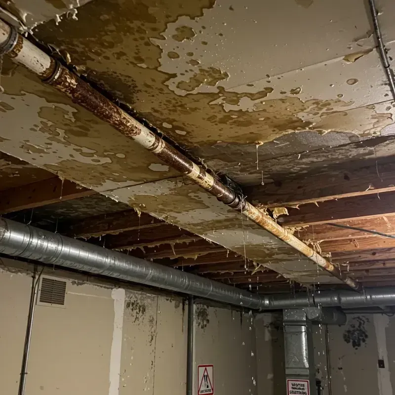 Ceiling Water Damage Repair in Long Beach, MS